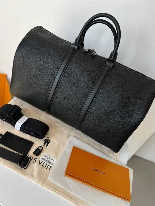 Дорожная сумка Louis Vuitton 50 cm сумка для багажа Луи Виттон c895 — фото 7