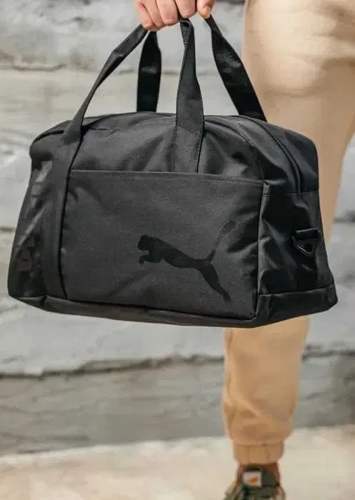Дорожня спортивна сумка Puma чорна - для залу, міста та поїздок — фото 8