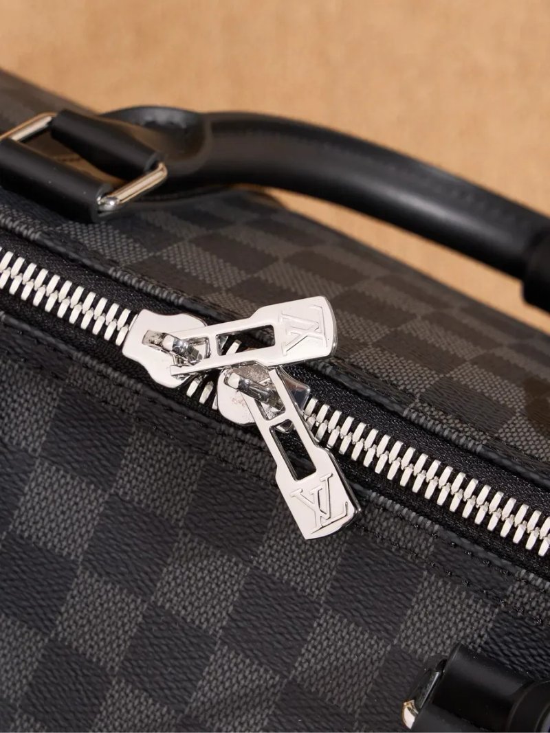 Дорожня сумка велика сіра Louis Vuitton Keepall 50 луи витон натуральна шкіра шкіряна чоловіча жіноча дорожная сумка мужская спортивная большая — фото 6