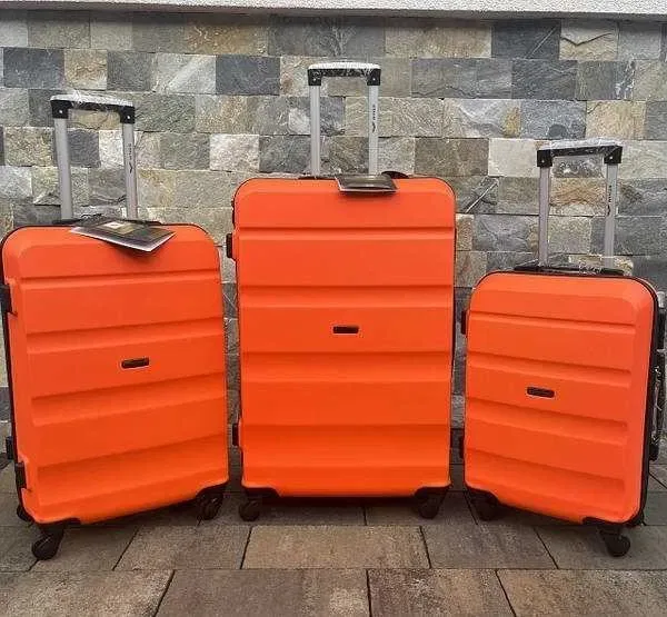 Дорожня валіза Сумка Чемодан Ручна поклажа wings 147 l. green L M S Xs — фото 6
