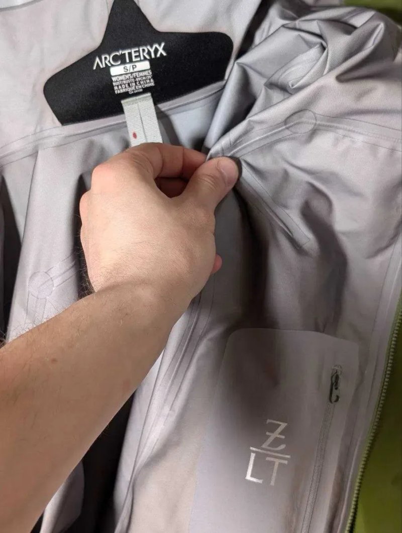 Дощовик Arcteryx Zeta LT Jacket оригінал S розмір стан нова річ сток — фото 7