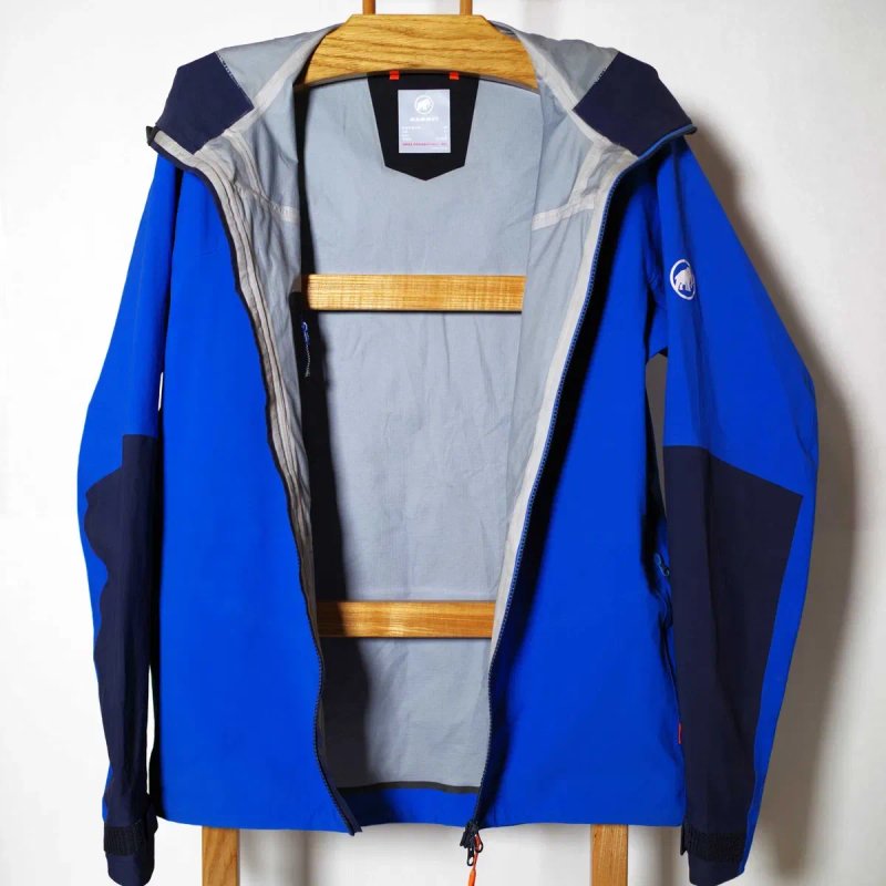 Дощовик Mammut Taiss Hardshell hooded jacket М розм оригінал ідеальна — фото 3