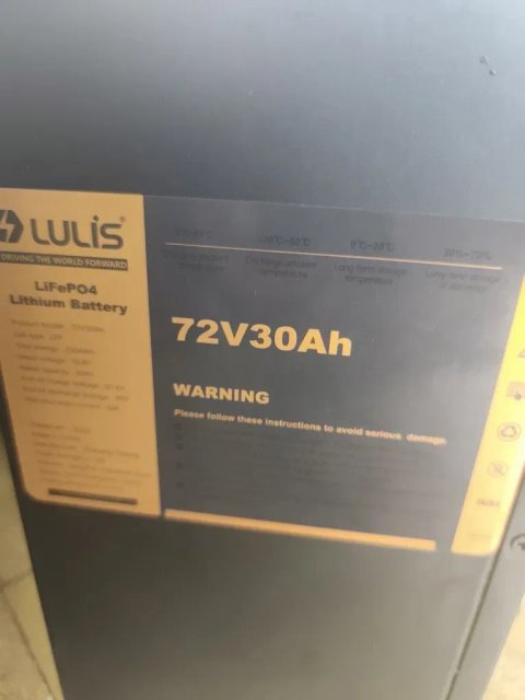 Доставка безкоштовна !Акумулятор літій-залізо-фосфатний T-007230 (1) для електричних мопедів 72V30Ah, в коробці