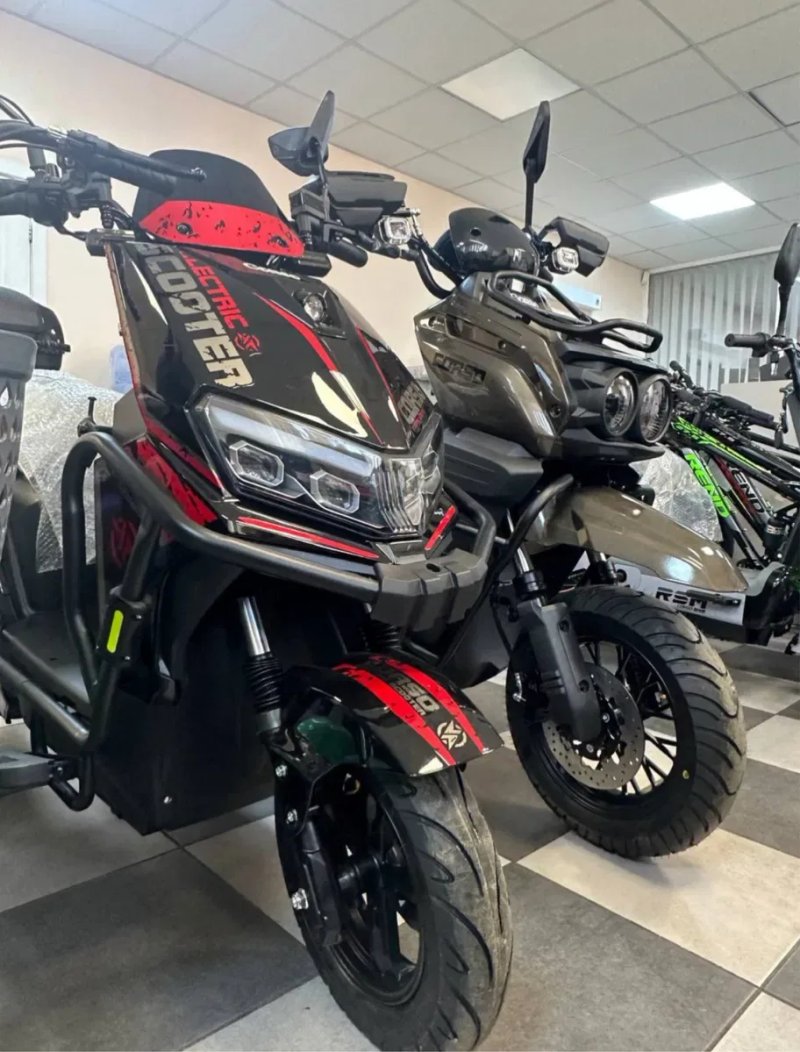 ‼️Доставка Безкоштовна‼️Літій.Електроскутер Блекфюрі.Crosser 21 2500W72V/38 — фото 2