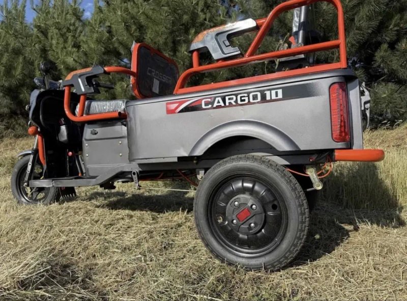 Доставка безкоштовно‼️1200w 60/38a.електричний трицикл Харді.Cargo10. — фото 3