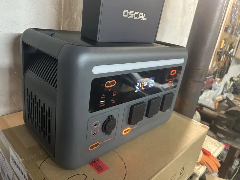 Доставка безкоштовно!!! Зарядна станція  Oscal PowerMax 1800 SE — фото 3