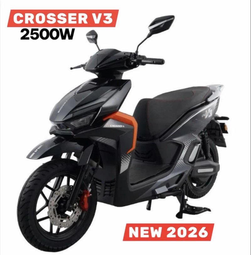 Доставка‼️Літй.електроскутер CrosserV3колеса14 — фото 2