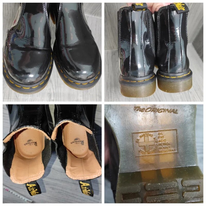 40 Dr.Martens оригінальні жіночі шкіряні ботинки — фото 4