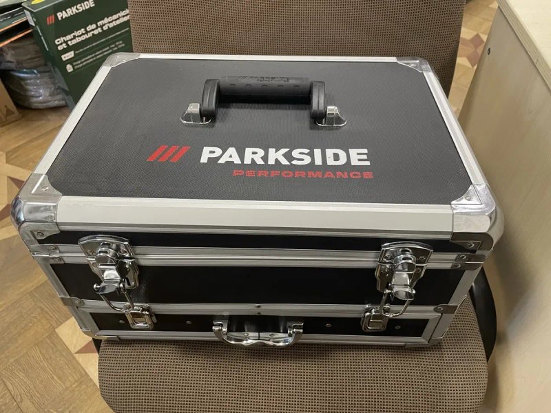 Дрель-шуруповерт аккум. PSBSAP 20-Li D4 65Nm 630-2100об/мин в алюм. кейсе PARKSIDE PERFORMANCE (не полный комплект) — фото 4