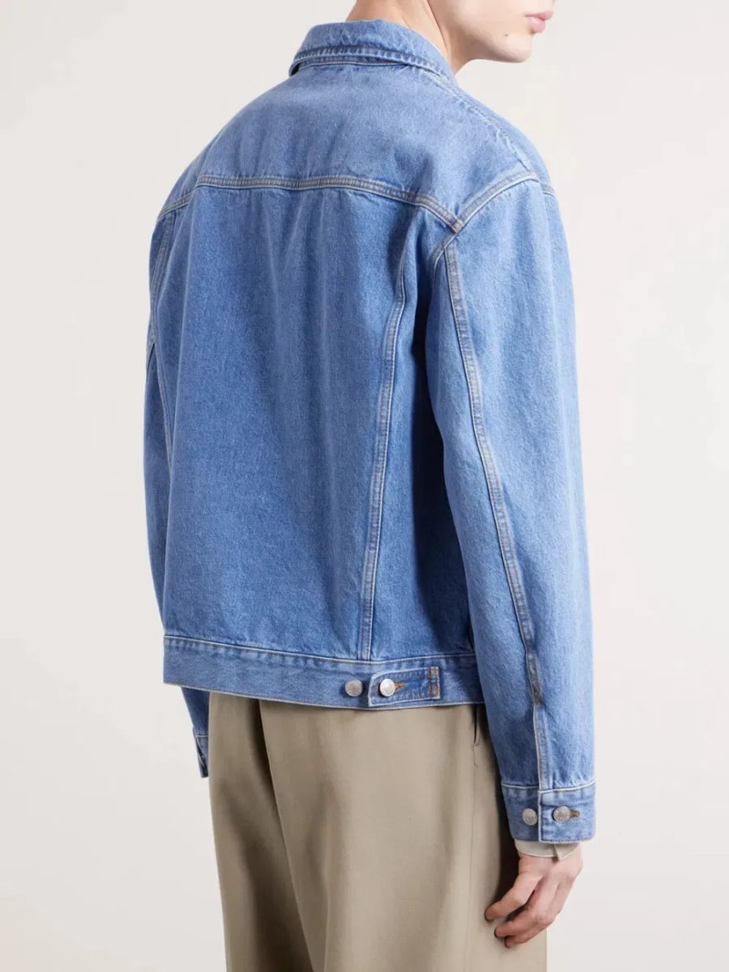 Dries Van Noten джинсова куртка Denim Trucker Jacket M оригінал — фото 3