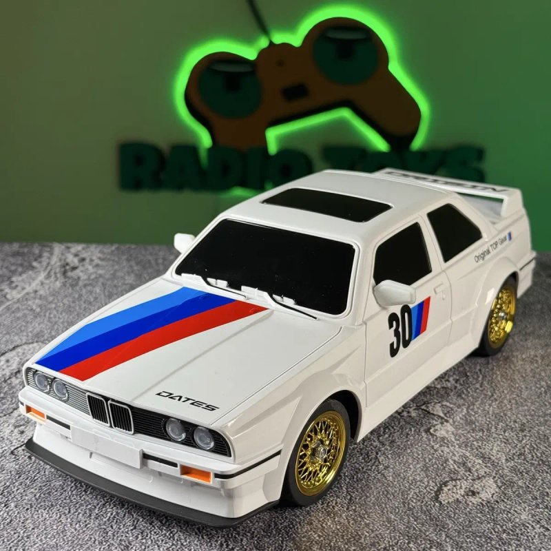 Дрифт машинка BMW Е30 на радіокеруванні Біла. Машинка для дрифту БМВ — фото 5