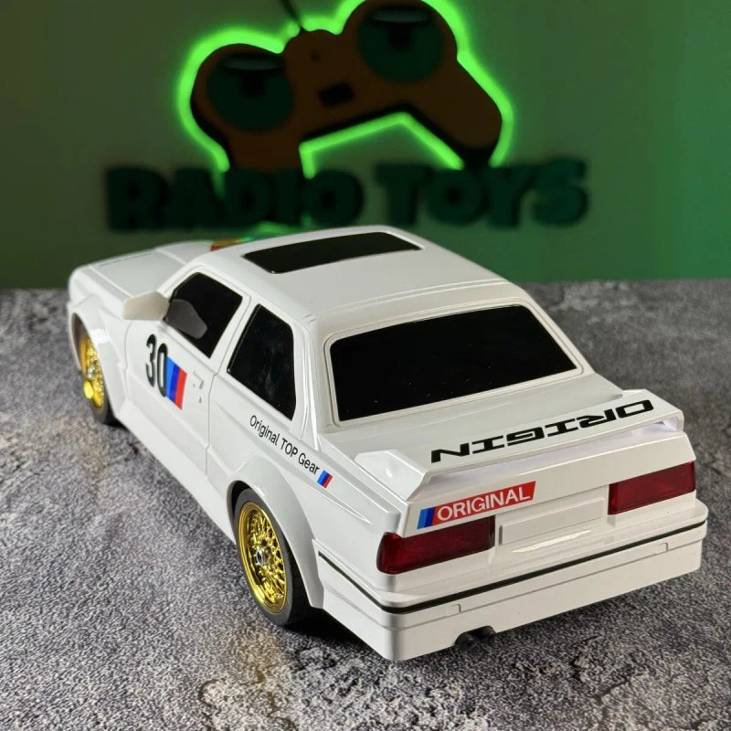 Дрифт машинка BMW Е30 на радіокеруванні Біла. Машинка для дрифту БМВ — фото 6