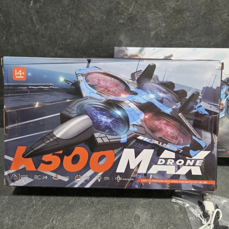 Дрон винищувач на пульті управління, літак, акумуляторний K500 max ОПТ — фото 7