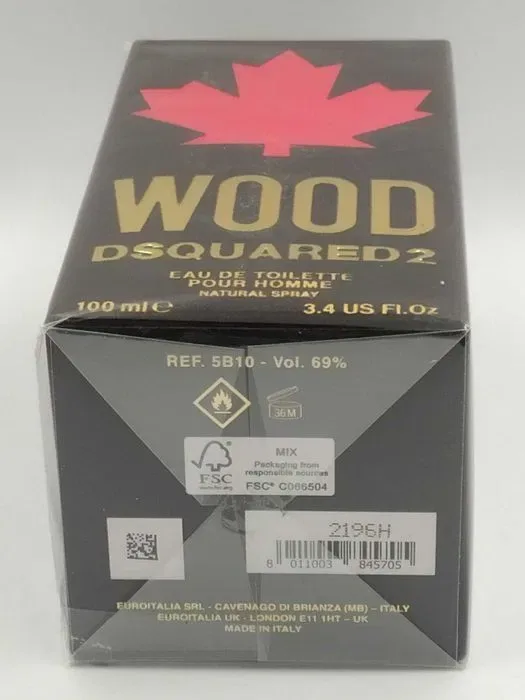 DSQUARED2 Wood for Him edt 100 мл Оригинал — фото 2
