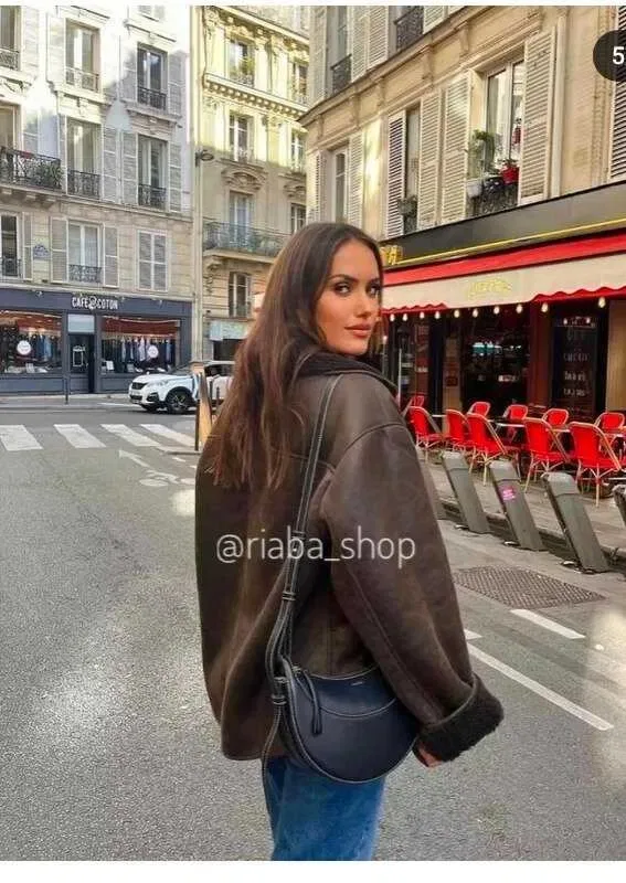 Дублянка Шоколад   демі - розкішна  трендова  моделька — фото 7