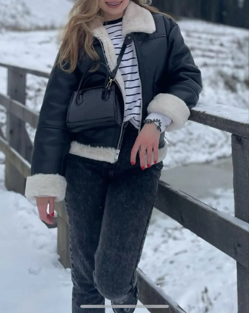 Дублянка жіноча чорна — фото 6