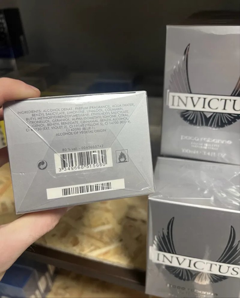 Духи чоловічі Paco Rabanne Invictus. Пако Рабане Инвиктус 100 мл — фото 5