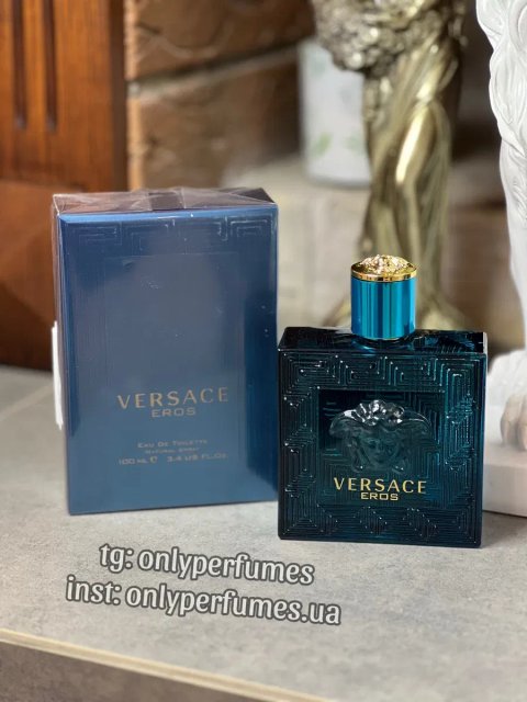 Духи чоловічі Versace Eros. Парфуми Версаче Ерос 100 мл