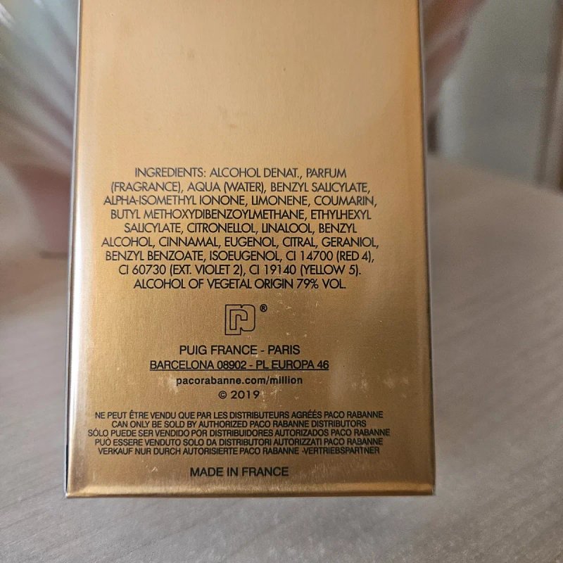 ДУХИ ПАРФУМ чоловічий Rabanne 1 Million Parfum 100 мл — фото 5