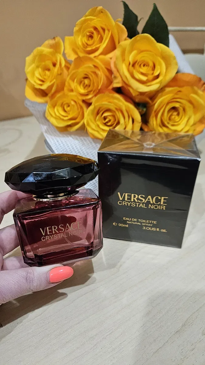 ДУХИ ПАРФУМ жіночий Versace Crystal Noir 90 ml — фото 2