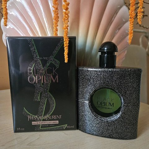 ДУХИ ПАРФУМ жіночий YSL Black Opium Illicit Green 90 мл