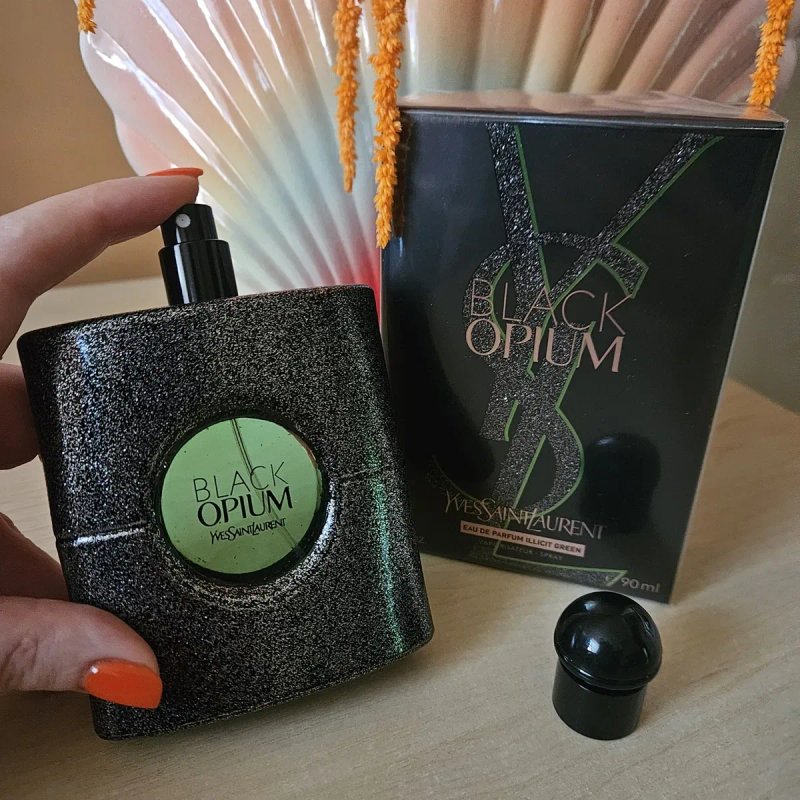 ДУХИ ПАРФУМ жіночий YSL Black Opium Illicit Green 90 мл — фото 2