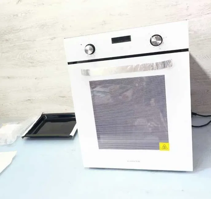 Духовка кухонна врізна вбудована 45 см Klarstein SmartSlim 49L  Біла-Чорна — фото 4