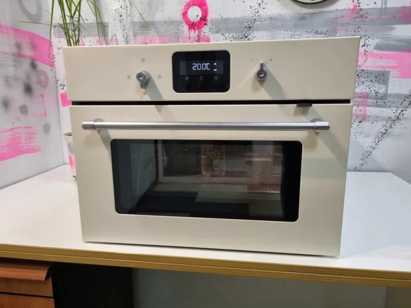 Духовка микроволновка под встройку компактный духовой шкаф с СВЧ Ikea Granslos — фото 4