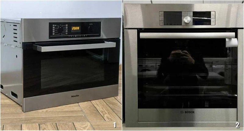 Духовой Шкаф BOSCH HBN551E1Q Встраиваемый Электро 2в1 СВЧ ПИРОЛИЗ б\у — фото 2