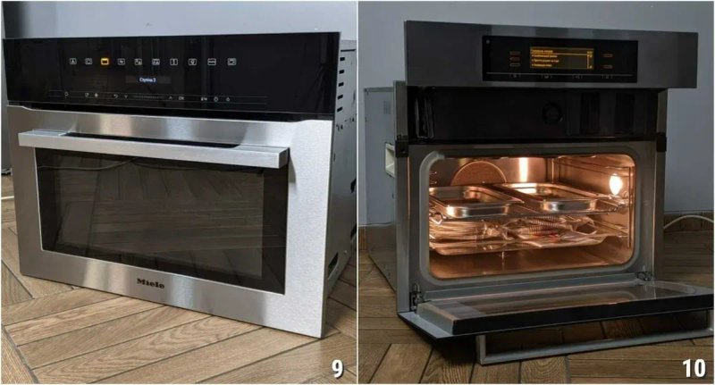 Духовой Шкаф BOSCH HBN551E1Q Встраиваемый Электро 2в1 СВЧ ПИРОЛИЗ б\у — фото 6