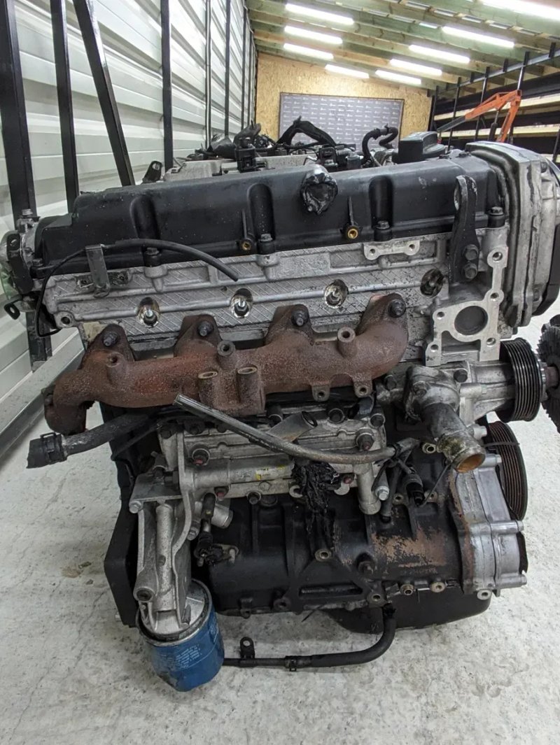 Двигатель мотор D4CB CRDI Kia Sorento Hyundai H1 H2 мотор Кіа Соренто — фото 4