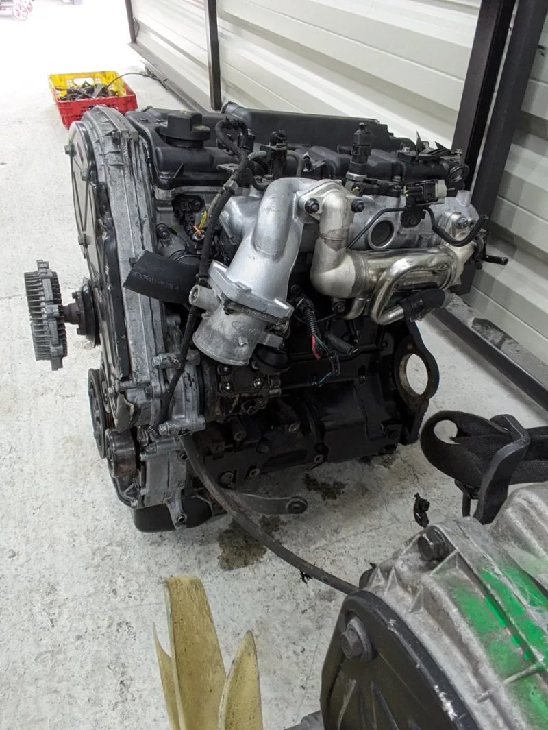 Двигатель мотор D4CB CRDI Kia Sorento Hyundai H1 H2 мотор Кіа Соренто — фото 8