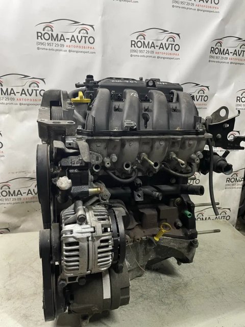 Двигун 1.6 16V K4M 700 701 Мотор Renault Megane Laguna Двигатель Рено Меган Лагуна