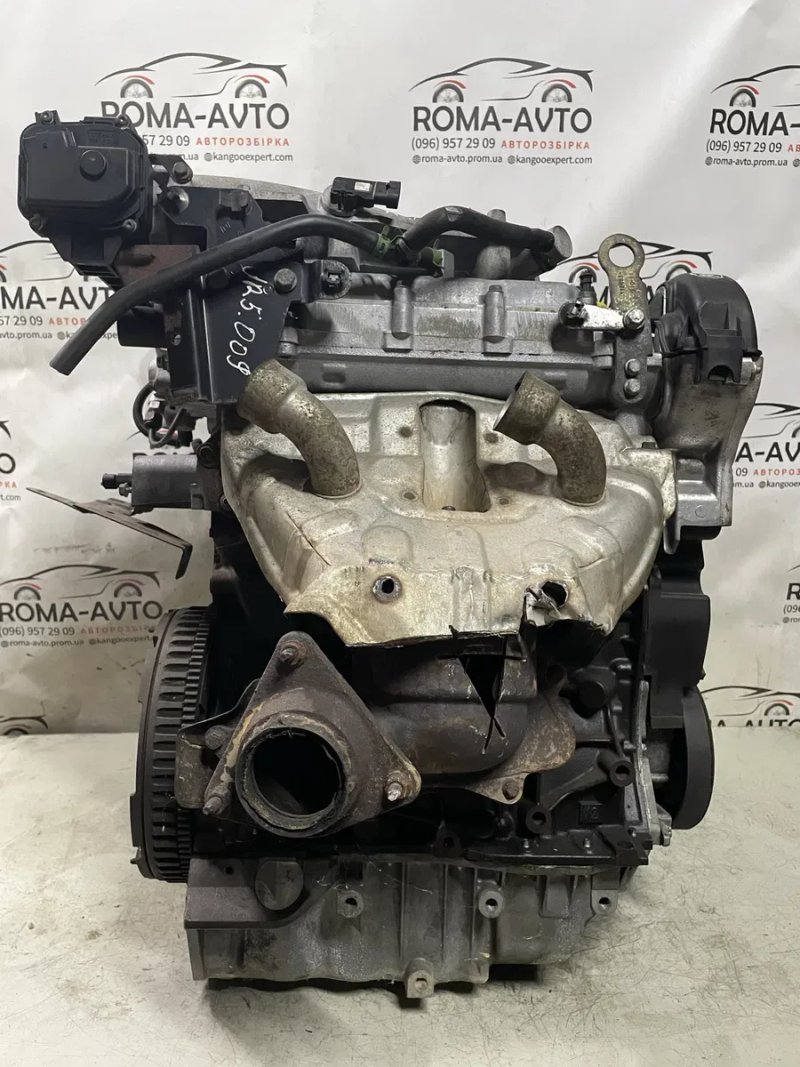 Двигун 1.6 16V K4M 700 701 Мотор Renault Megane Laguna Двигатель Рено Меган Лагуна — фото 6