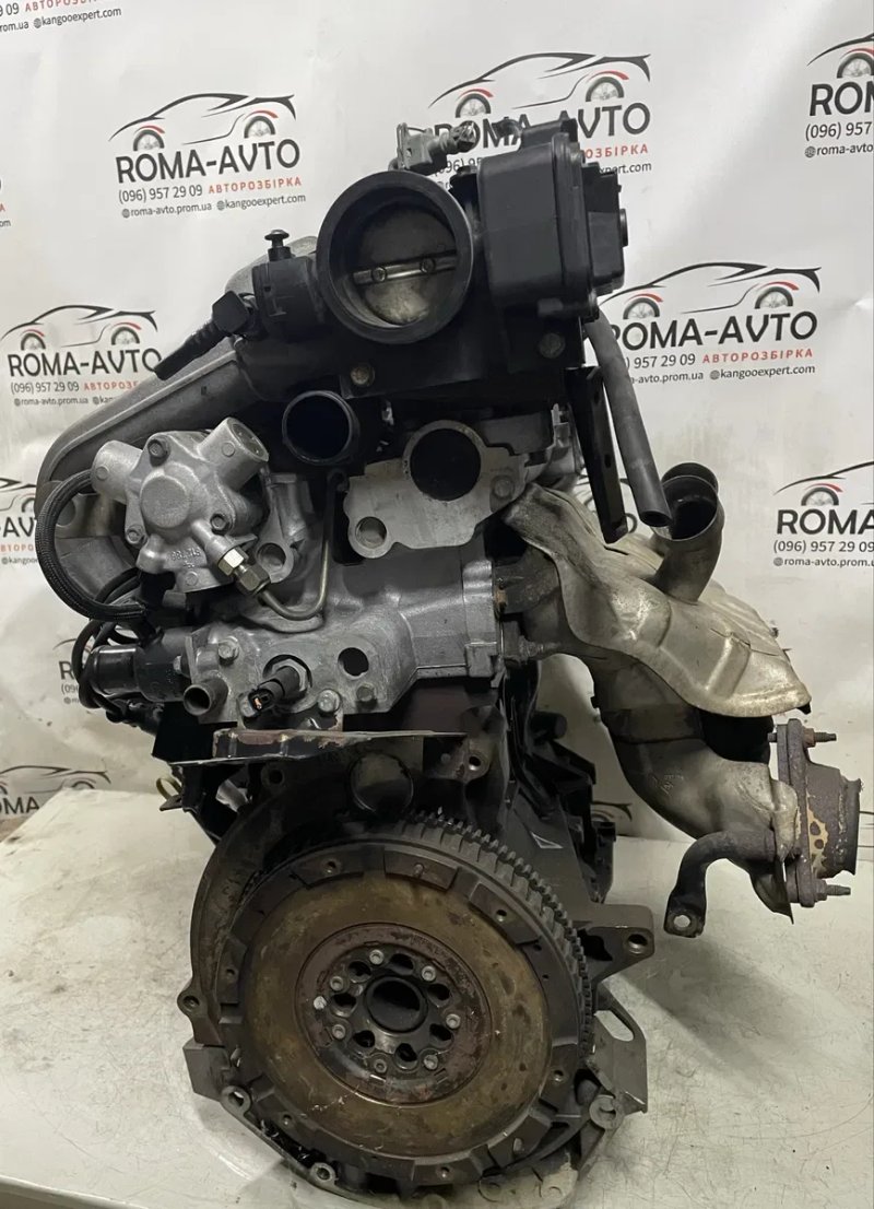 Двигун 1.6 16V K4M 700 701 Мотор Renault Megane Laguna Двигатель Рено Меган Лагуна — фото 7