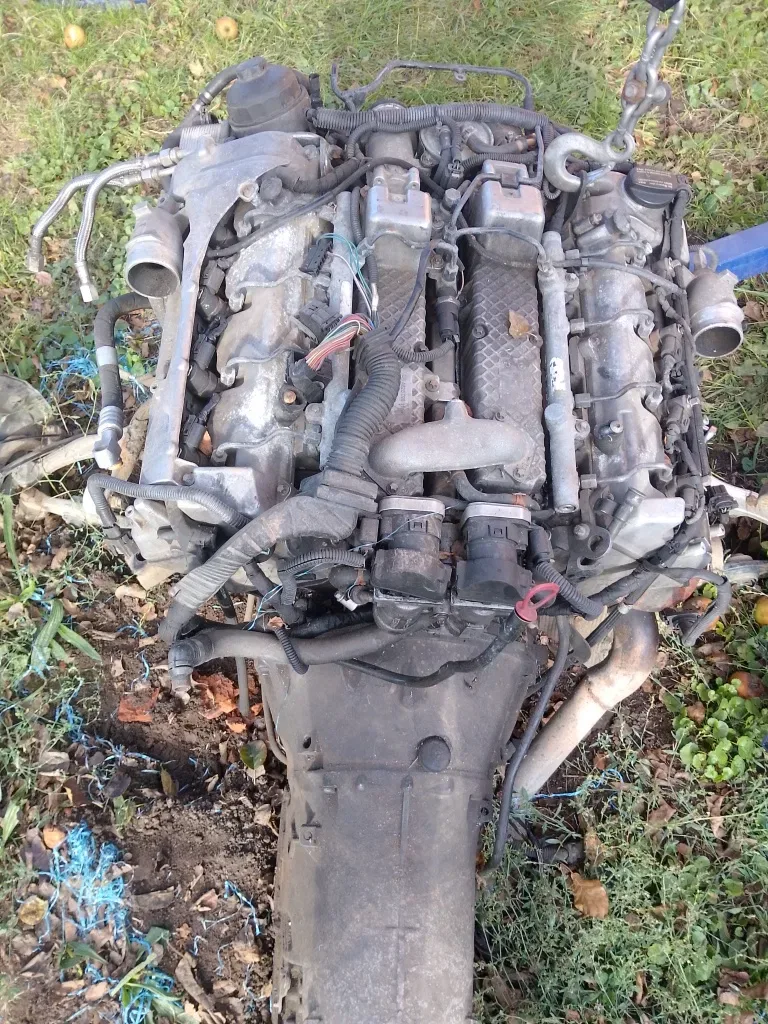 Двигун, мотор ом 642, 628, 629 і ГБЦ до мерседес w211 w220 — фото 2