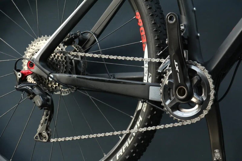 Двопідвісний карбоновий велосипед Cube AMS 100c:62 RACE 29.Carbon, Rock Shox, shimano xt — фото 3