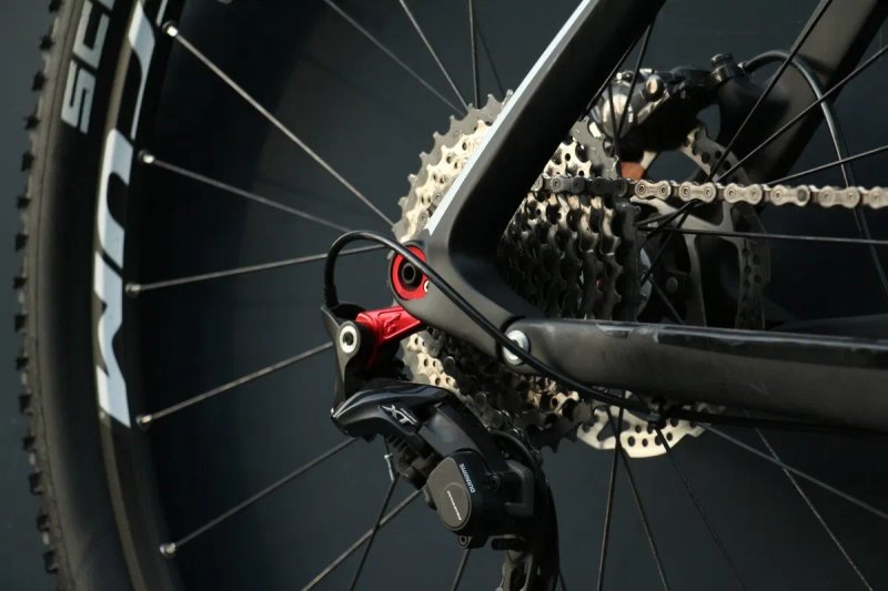 Двопідвісний карбоновий велосипед Cube AMS 100c:62 RACE 29.Carbon, Rock Shox, shimano xt — фото 4