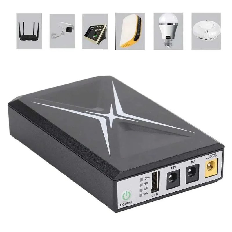 Джерело безперебійного живлення, powerbank для роутера TTN DCP-018W (18 W, 10400 mAh) — фото 2
