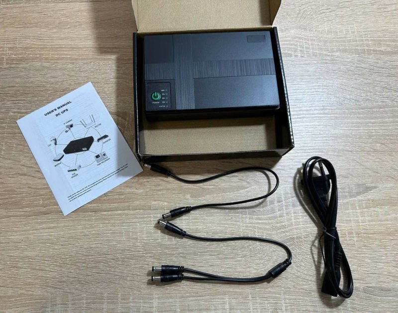 Джерело безперебійного живлення ups для роутера DC1018P 10400 мА-год — фото 3