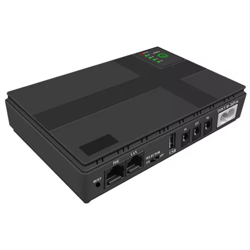 Джерело безперебійного живлення ups для роутера DC1018P 10400 мА-год — фото 6