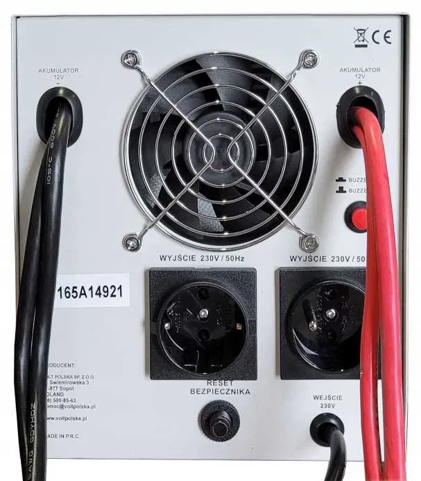 Джерело безперебійного живлення Volt Polska SINUS PRO 2200 E PLUS /ДБЖ — фото 5
