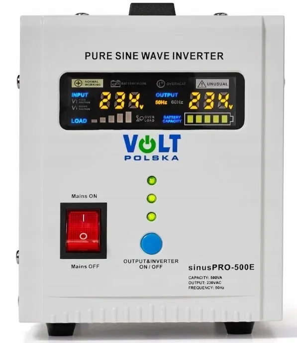 Джерело безперебійного живлення Volt Polska Sinus PRO 500E ДБЖ — фото 4