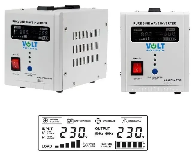 Джерело безперебійного живлення Volt Polska Sinus PRO 800E 12V — фото 3