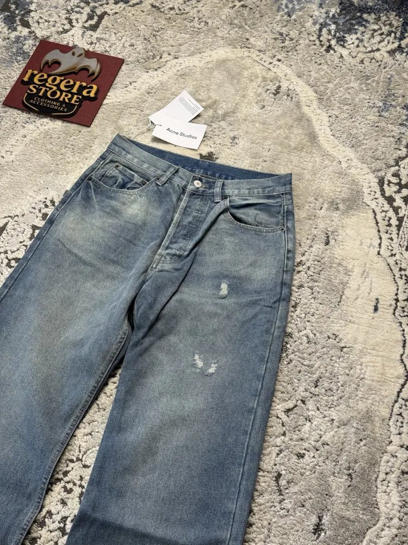 Джинси Acne Studios 2021 Regular Fit Bootcut | акне студіос штани кльош flared jeans denim стрітвір Archive архів вінтаж Y2K денім — фото 2
