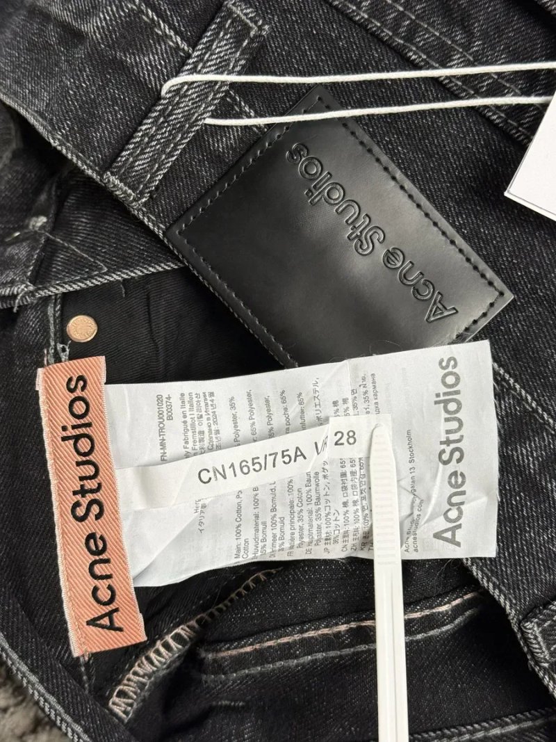 Джинси Acne Studios 2021 Regular Fit Bootcut | акне студіос штани кльош flared jeans denim стрітвір Archive архів вінтаж Y2K денім — фото 4