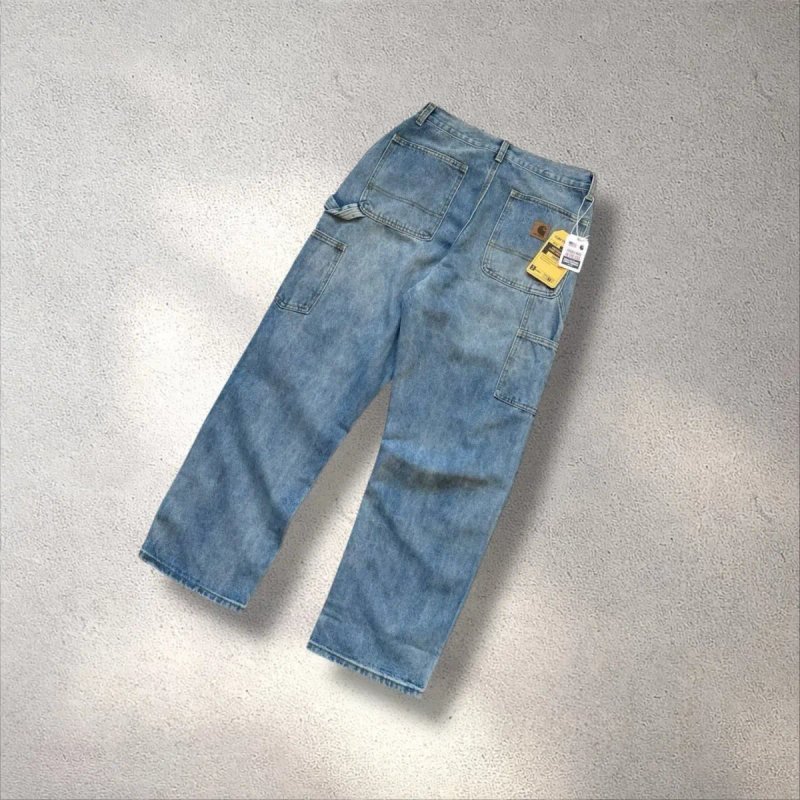 Джинси Carhartt WIP Double Knee Work Pants Кархарт — фото 2