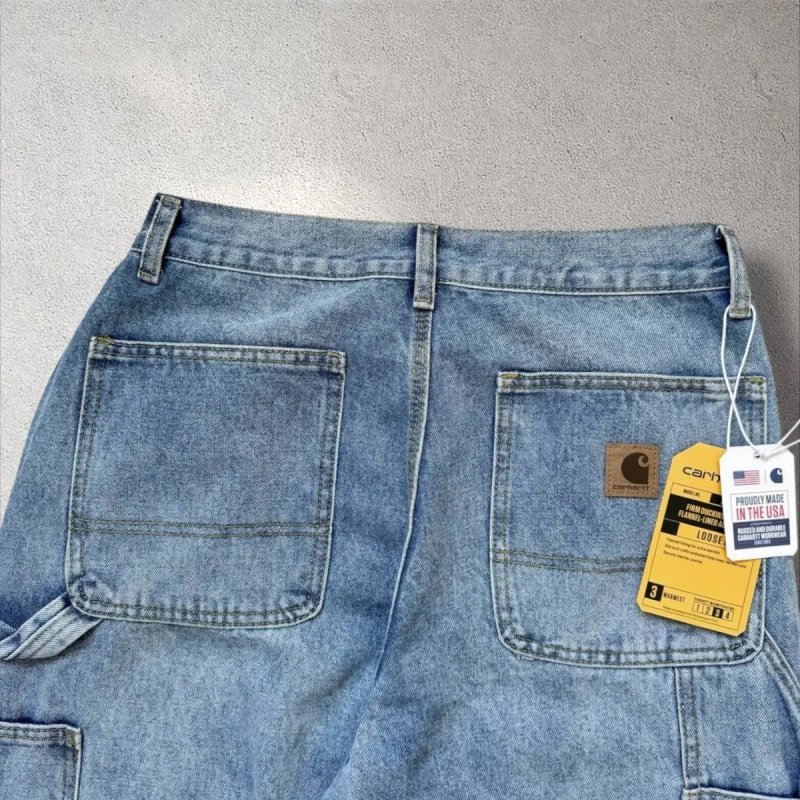 Джинси Carhartt WIP Double Knee Work Pants Кархарт — фото 3