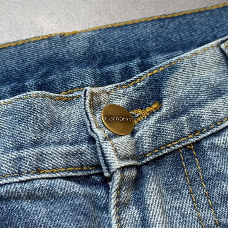 Джинси Carhartt WIP Double Knee Work Pants Кархарт — фото 6