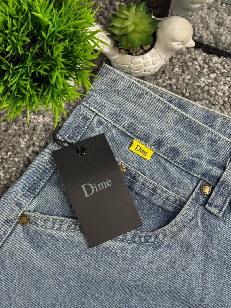 Джинси Dime baggy jeans чоловічі широкі спортивні штани Дайм чорні світлі джинси | Джинсы Дайм мужские черные широкие спортивные штаны Dime Baggy — фото 2